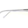 Aro oftálmico Adriana Roth acetato transparente azul con vista de varilla modelo 240509 medida 55 18 145