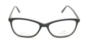 Aro oftálmico Bardot color negro forma mariposa vista frontal