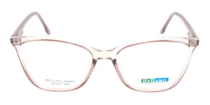 Aro oftálmico Bellunc AC rosa lila forma mariposa medida 55 17 144