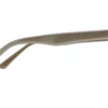 Aro oftálmico Belluno acetato café transparente con vista de varilla modelo 240838 medida 54 16 145