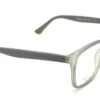 Aro oftálmico Belluno acetato gris mate vista lateral modelo 240862 medida 59 18 150