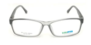 Aro oftálmico Belluno acetato gris transparente modelo 240850 medida 58 18 147