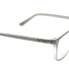 Aro oftálmico Belluno acetato gris transparente vista lateral modelo 240817 medida 51 19 145