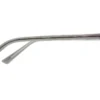 Aro oftálmico Belluno acetato gris transparente con vista de varilla modelo 240817 medida 51 19 145