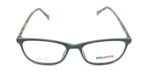 Aro oftálmico Belluno acetato negro modelo 240303 medida 50 18 140