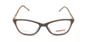 Aro oftálmico Belluno acetato ocre modelo 240307 medida 52 17 142