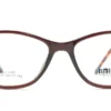 Aro oftálmico Belluno acetato ocre frontal modelo 240307 medida 52 17 142