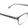 Aro oftálmico Camlin café transparente vista diagonal modelo 221012 medida 48 15 136