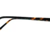 Aro oftálmico Daniel Klein metal negro con vista de varilla modelo 231116 medida 53 17 143