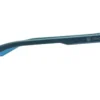 Detalle lateral del aro oftálmico Dragon metal azul forma rectangular medida 57 17 145