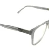 Aro oftálmico D´Most acetato gris transparente vista lateral modelo 240506 medida 53 18 145