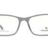 Aro oftálmico D´Most acetato gris transparente frontal modelo 240518 medida 55 16 145