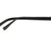Detalle lateral del aro oftálmico D´Most AC negro azul rectangular medida 53 17 145