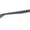 Detalle lateral del aro oftálmico Gucci AC negro forma rectangular medida 54 16 145