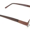 Aro oftálmico Iberia metal ocre vista diagonal modelo 230909 medida 51 18 140