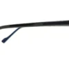 Aro oftálmico Karyny acetato negro con vista de varilla modelo 240502 medida 56 18 145