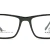 Aro oftálmico Karyny acetato negro frontal modelo 240502 medida 56 18 145