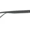 Detalle lateral del aro oftálmico Maxx metal negro forma rectangular medida 54 18 137