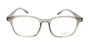 Aro oftálmico Season AC beige transparente rectangular redondeado