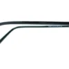 Detalle lateral del aro oftálmico Season metal negro dorado forma rectangular redondeado medida 53 19 146