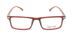Aro oftálmico Smart Kids rojo rectangular para niño modelo 190312 medida 47 17 130