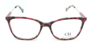 Aro oftálmico Carolina Herrera AC rojo estilo femenino
