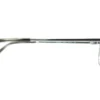 Aro oftálmico Ray-Ban metal plata rectangular vista diagonal