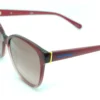 Lente de sol Tommy Hilfiger acetato vino mariposa vista lateral