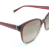 Lente de sol Tommy Hilfiger acetato vino mariposa vista diagonal