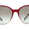 Lente de sol Tommy Hilfiger acetato vino mariposa vista frontal alternativa