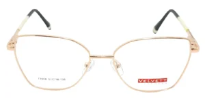 Aro oftálmico Velvett metal dorado mariposa