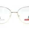 Aro oftálmico Velvett metal dorado mariposa vista frontal alternativa