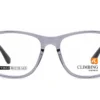 Vista frontal alternativa del aro oftálmico infantil Climbing AC Superflex Gris/Negro Transparente