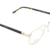 Eyera Eyewear Metal Dorado forma rectangular