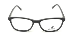 Aro oftálmico LCT AC Negro rectangular redondeado medida 52 16 140