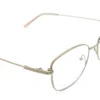 Lite Design Metal Rosa Dorado forma rectangular
