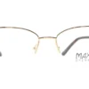 Vista frontal alternativa del aro oftálmico Maxx Metal Dorado Carey