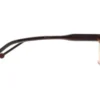 Aro oftálmico Poly Frames 230902 con varillas café rojo