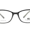 Aro oftálmico femenino Prestige 220447 Negro Transparente