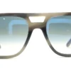 Vista frontal alternativa del lente de sol Ray Ban en color gris