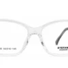 Vista frontal alternativa del aro oftálmico Stefano K7040 Transparente Negro