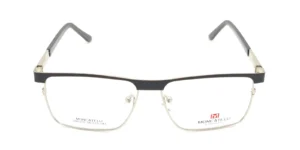 Aro Moncatelli 240310 Metal Negro Plateado en vista frontal